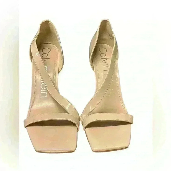 NEW Calvin Klein Tracy heeled sandals size 10 no box - Picture 3 of 7